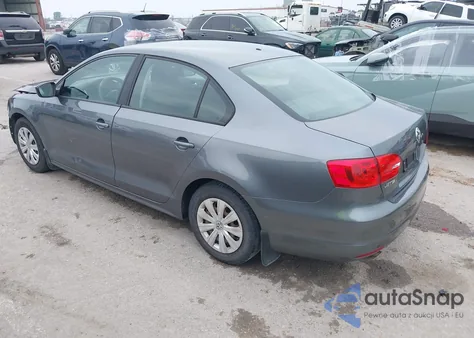 2014 Volkswagen Jetta 2.0L S z USA, uszkodzony, nr VIN 3VW2K7AJ0EM248446